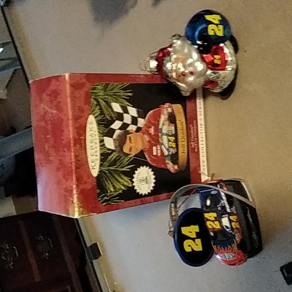 Jeff Gordon Collectible Ornaments